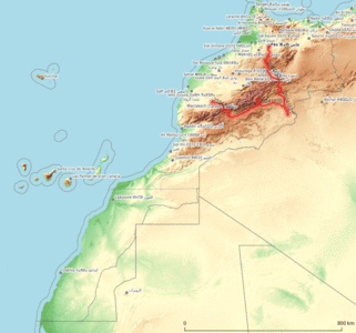 2024_Maroc, Tracé total Maroc entier OSM