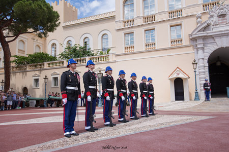 Carabiniers Relève de la garde 21mai2018 changement de tenues, 21mai2018-40