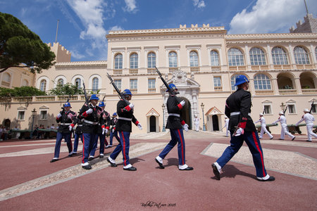 Carabiniers Relève de la garde 21mai2018 changement de tenues, 21mai2018-101