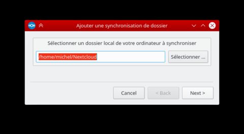 Nextcloud - Dossier synchro, NC_sync_1