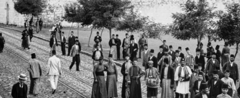 3032 1900 - 1910. Πρόσωπα κατοίκων της πολυεθνικής Θεσσαλονίκης, 3